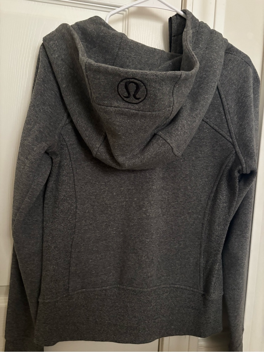 lululemon athletica Women's Charcoal Gray Hooded Zip Jacket